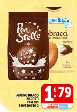 Deco Market Mulino Bianco biscotti vari tipi offerta