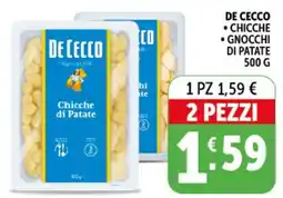 Deco Market De Cecco Chicche di Patate offerta