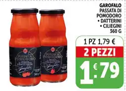 Deco Market Garofalo passata di pomodoro con datterini e ciliegini offerta
