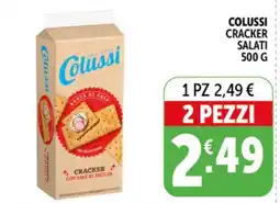 Deco Market Colussi cracker salati offerta