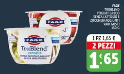 Deco Market Fage TruBlend yogurt greco senza lattosio e zuccheri aggiunti offerta