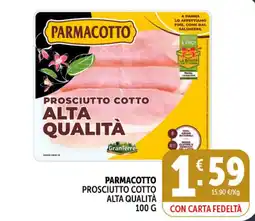 Deco Market Parmacotto prosciutto cotto alta qualità offerta