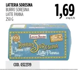 Carico Cash & Carry Burro SoreSina Latte Panna offerta