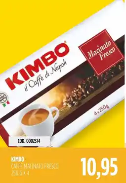 Carico Cash & Carry Kimbo Caffè Macinato Fresco offerta