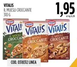 Carico Cash & Carry Vitalis il muesli croccante offerta