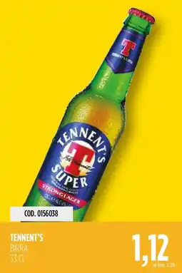Carico Cash & Carry Tennent's birra offerta