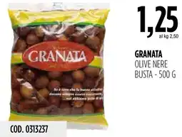 Carico Cash & Carry Granata olive nere offerta