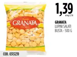 Carico Cash & Carry Granata lupini salati offerta