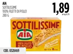 Carico Cash & Carry AIA Sottilissime 100% filetti di pollo offerta