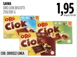 Carico Cash & Carry Saiwa Oro Ciok Biscotti offerta