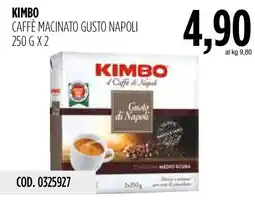 Carico Cash & Carry Kimbo Caffè Macinato Gusto Napoli offerta