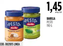 Carico Cash & Carry Barilla Pesto offerta