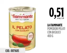 Carico Cash & Carry La Fiammante pomodori pelati con basilico offerta