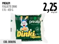Carico Cash & Carry Prealpi Fogliette Dinki offerta