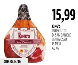Carico Cash & Carry King's prosciutto di San Daniele offerta