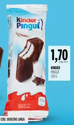 Carico Cash & Carry Kinder Pinguì offerta