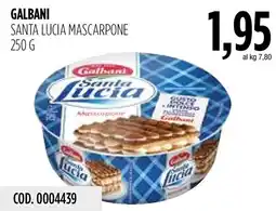 Carico Cash & Carry Galbani Santa Lucia Mascarpone offerta