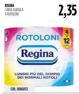 Carico Cash & Carry Rotoloni Regina offerta