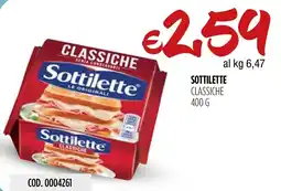 Carico Cash & Carry Sottilette classiche offerta