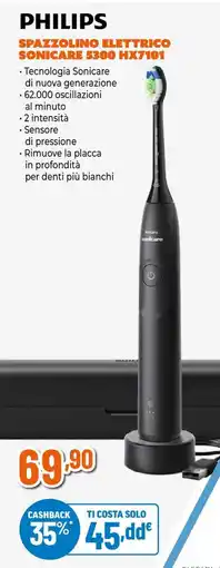 Expert Philips spazzolino elettrico sonicare 5300 hx7101 offerta