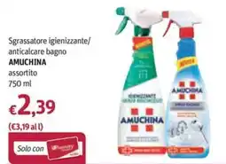 Futura Supermercati Sgrassatore igienizzante/anticalcare bagno Amuchina offerta