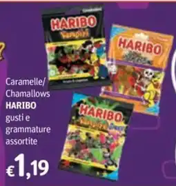 Futura Supermercati Haribo Caramelle/ Chamallows offerta