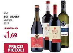 Futura Supermercati Botte Buona Vini offerta