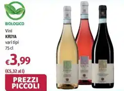 Futura Supermercati Kriya Vini offerta