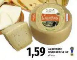 Emi Supermercati Caciottone misto norcia igp offerta