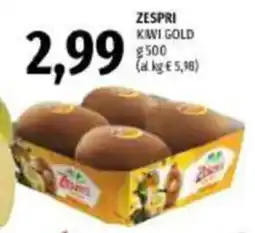 Emi Supermercati Zespri kiwi gold offerta