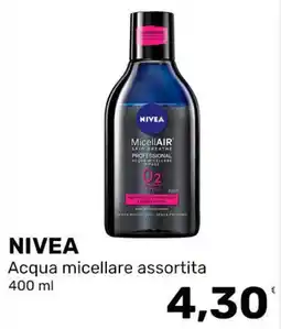 Iper Tosano NIVEA Acqua micellare assortita offerta