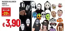 Famila Superstore Maschera Halloween Ragazzi offerta