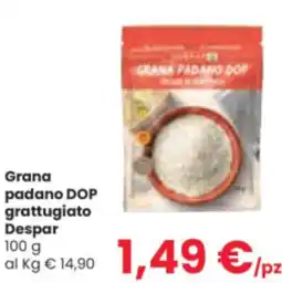 Despar Grana padano DOP grattugiato Despar offerta