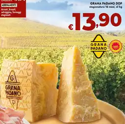 Bennet Grana Padano DOP offerta