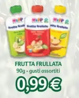 Ideal Bimbo HiPP Frutta frullata offerta