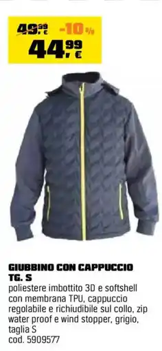 OBI Giubbino con cappuccio offerta