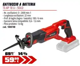 OBI Gattuccio a batteria TE-AP 18 LI - Solo offerta