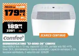 OBI Deumidificatore "CF-DEHU-30" Comfee offerta