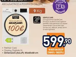 Unieuro Asciugatrice a pompa di calore Hotpoint offerta