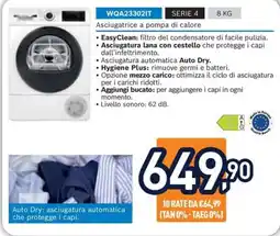 Unieuro Asciugatrice a pompa di calore offerta