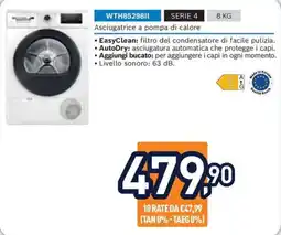 Unieuro Asciugatrice a pompa di calore offerta