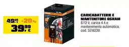 OBI Caricabatterie e mantenitore Osram offerta