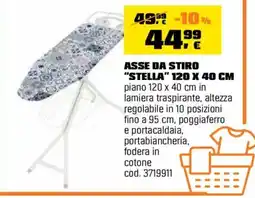 OBI Asse da stiro "Stella" offerta