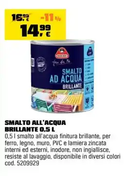 OBI Smalto all'acqua brillante offerta