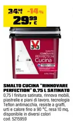 OBI Smalto cucina "Rinnovare Perfection" offerta