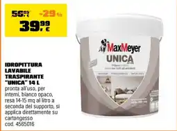 OBI Idropittura lavabile traspirante Unica offerta