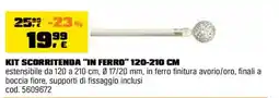 OBI Kit scorritenda in ferro offerta