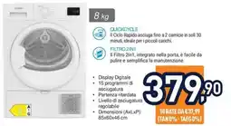 Unieuro Asciugatrice offerta