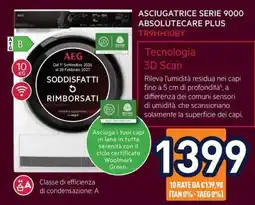 Unieuro Asciugatrice serie 9000 AbsoluteCare Plus offerta