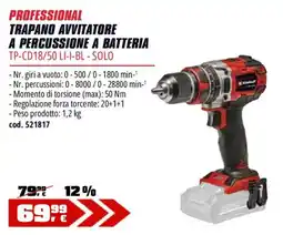 OBI Trapano avvitatore a percussione a batteria offerta